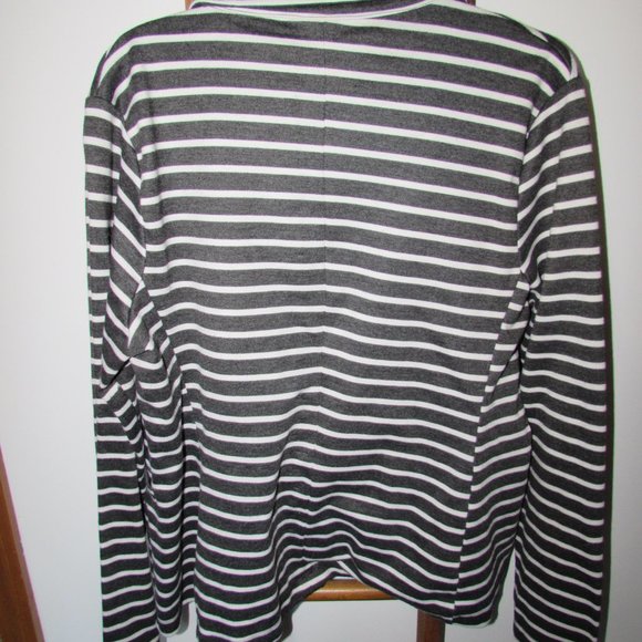 Xhilaration Striped Blazer Size XXL - Picture 6 of 6